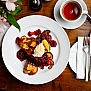 French toast with orange mascarpone and berry compote at the Farmgate Cafe in Cork. Photo Clare O’Rorke 