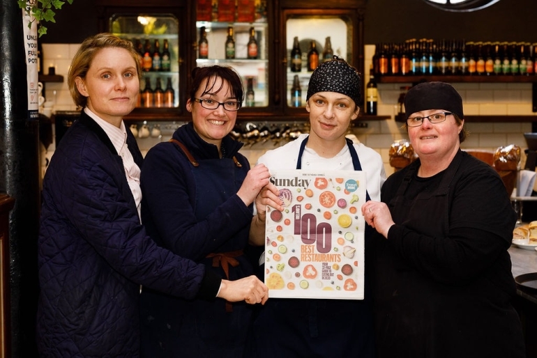 Farmgate Café one of Sunday Times 100 best restaurants 2020