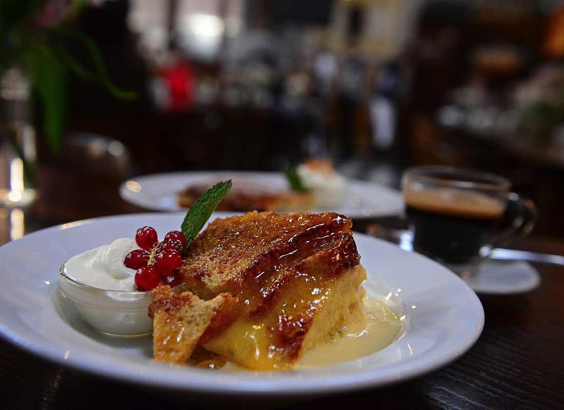 Pudding at The Farmgate Cafe Cork. Photo Clare O'Rourke 