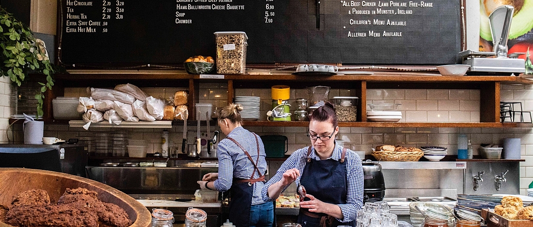 Breakfast service at the Farmgate Cafe, Cork. Photo by Claire Keogh 